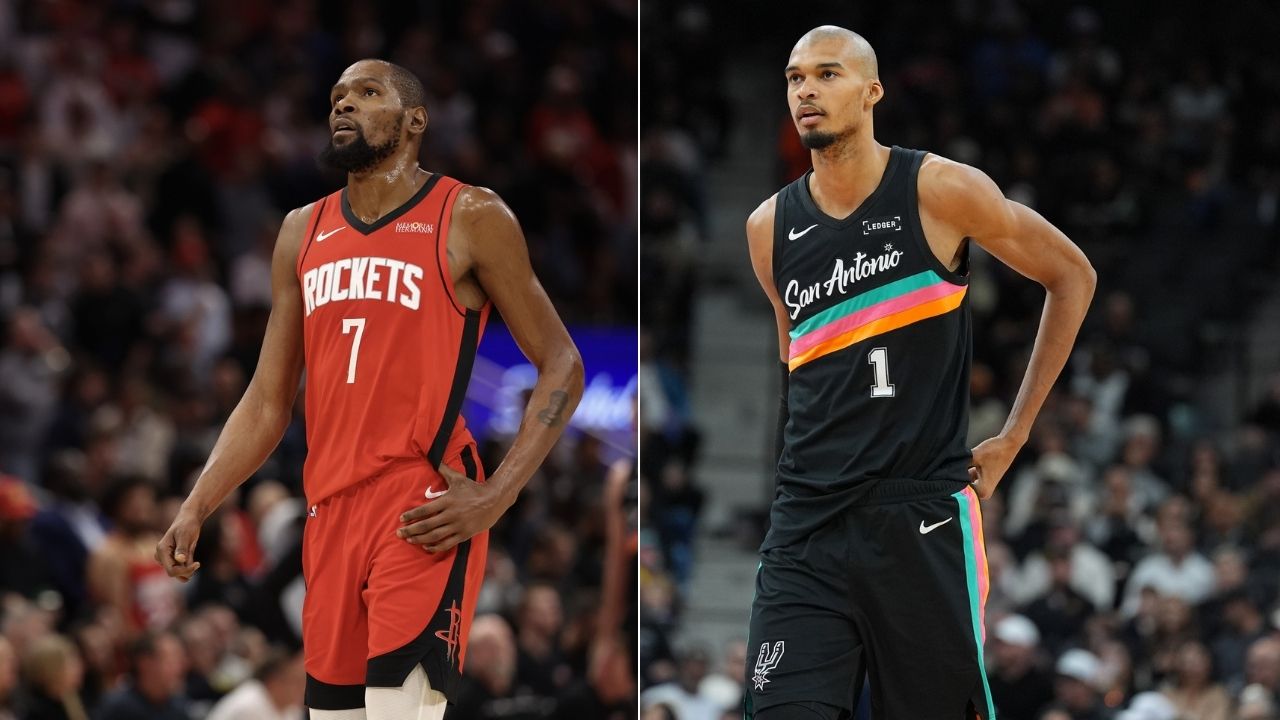 凯文·杜兰特揭示维克多·温班亚马的弱点，同时他为马刺明星戴上了限制