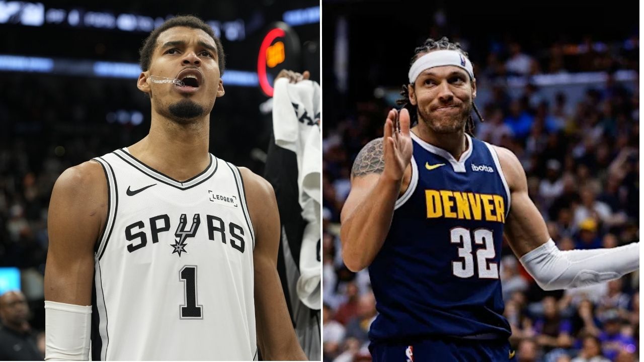 维克多·温巴尼亚马、亚伦·戈登今晚在热刺对掘金的比赛中缺阵：他们为什么不上场？